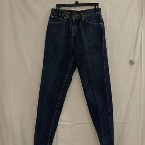 Vintage Levis 512 Jeans Womens‎ 8 Petite Blue Slim Fit Tapered Leg Made USA 90s